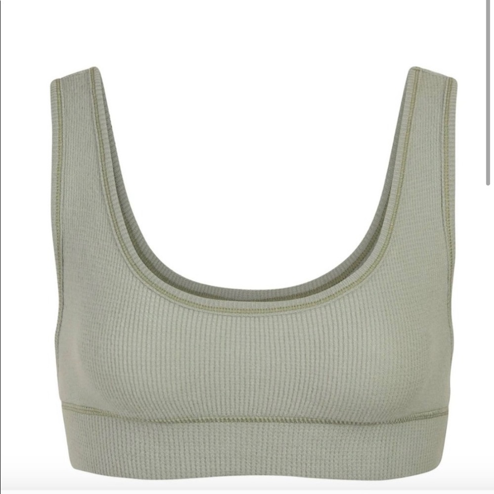SKIMS Waffle Collection Bralette - XS Mineral